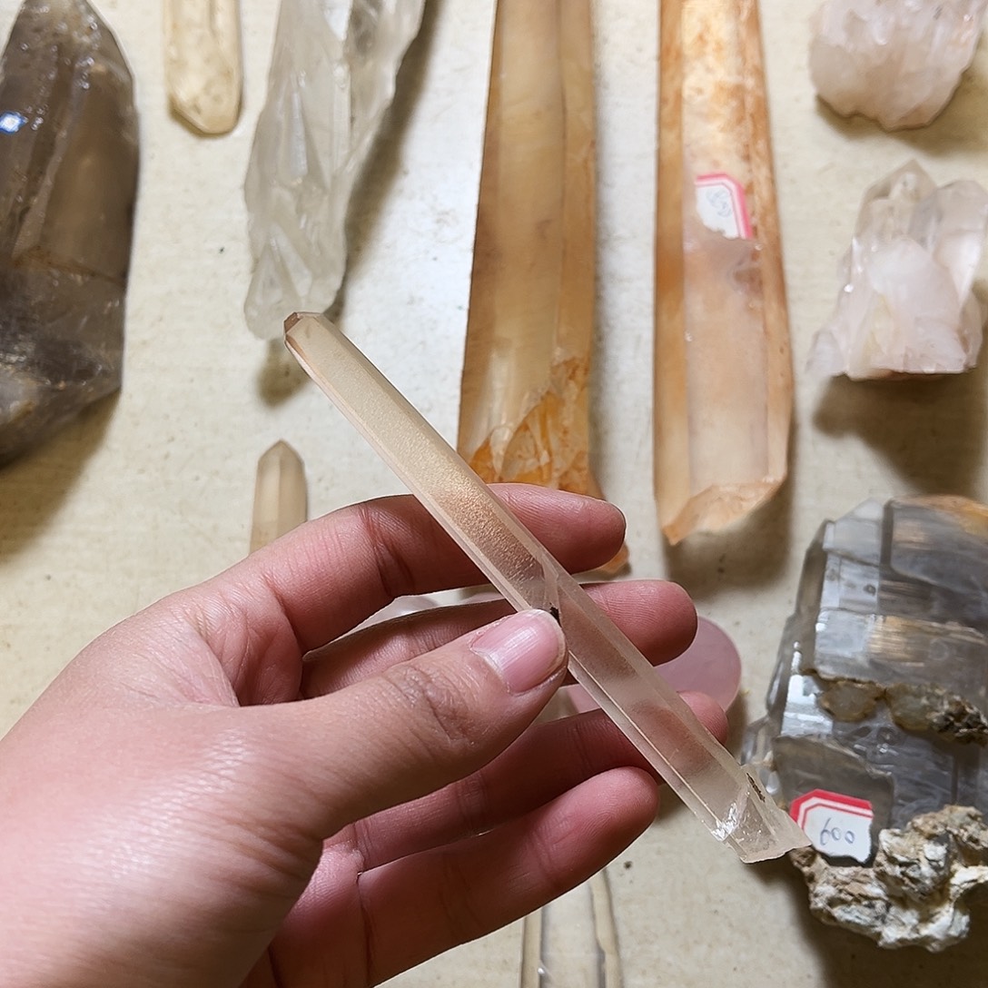 水晶未镶嵌珠宝半成品