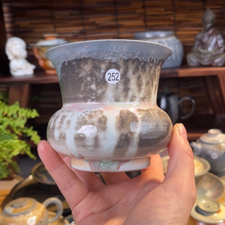 渣斗建水252 流釉积翠