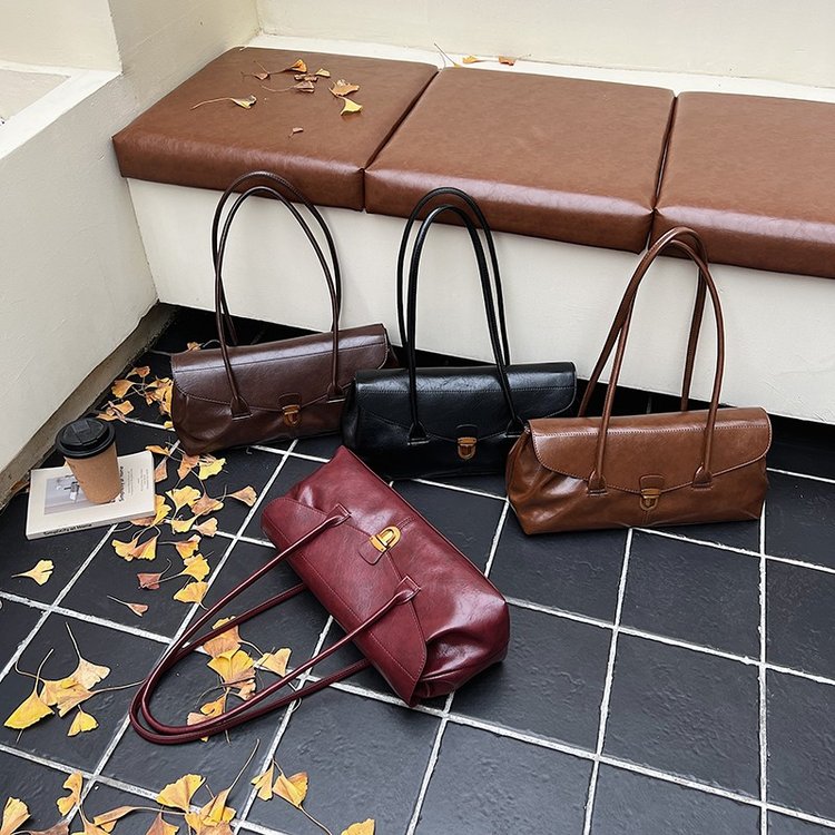 按编码拍 拉链欧美车缝线耐磨纯色单肩包小包时尚简约 包