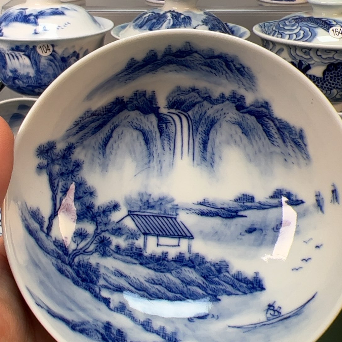 杯木木景德镇纯手绘茶具47