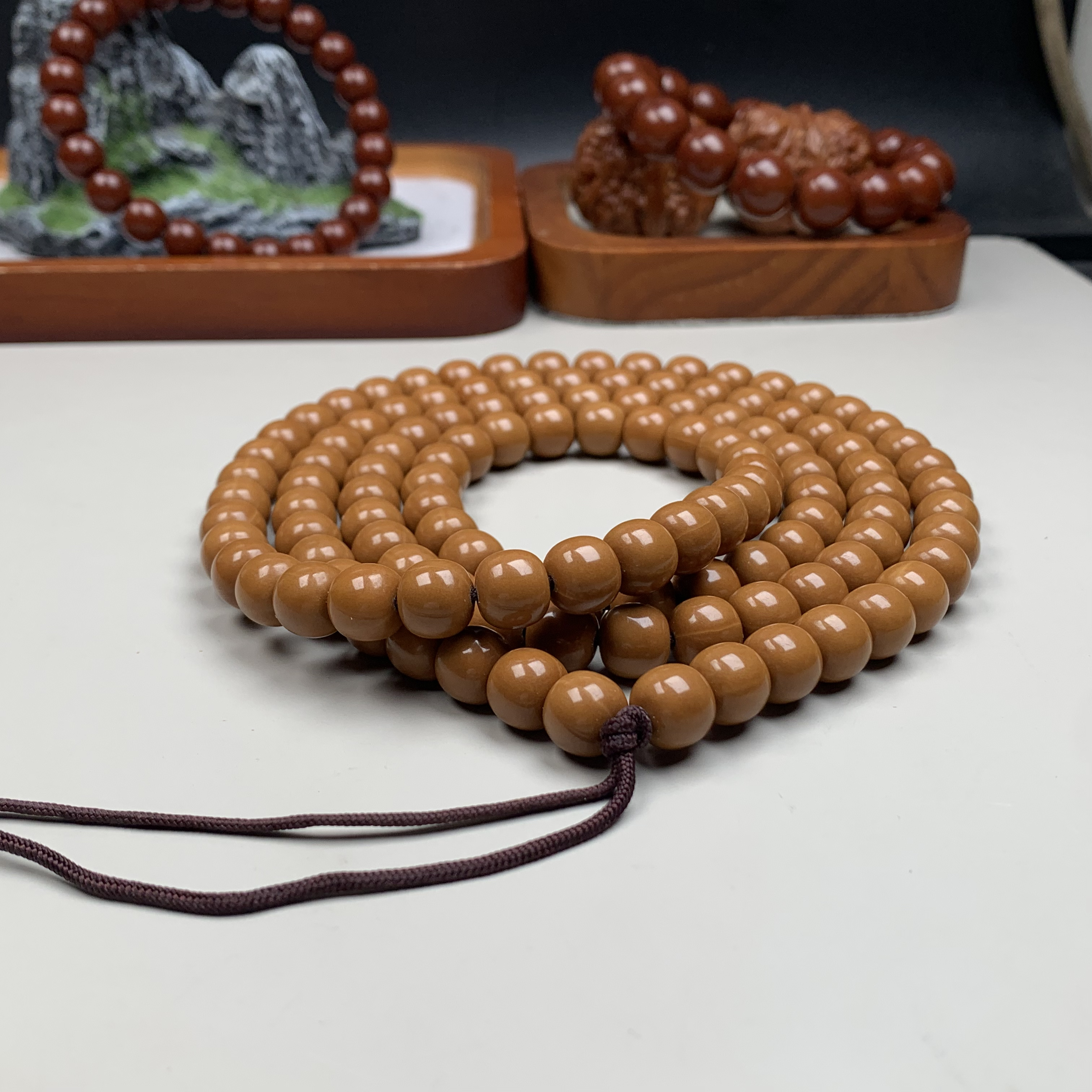 【9➕老型脖挂】-猴头老型脖挂-尺寸9.3左右-原色无暇