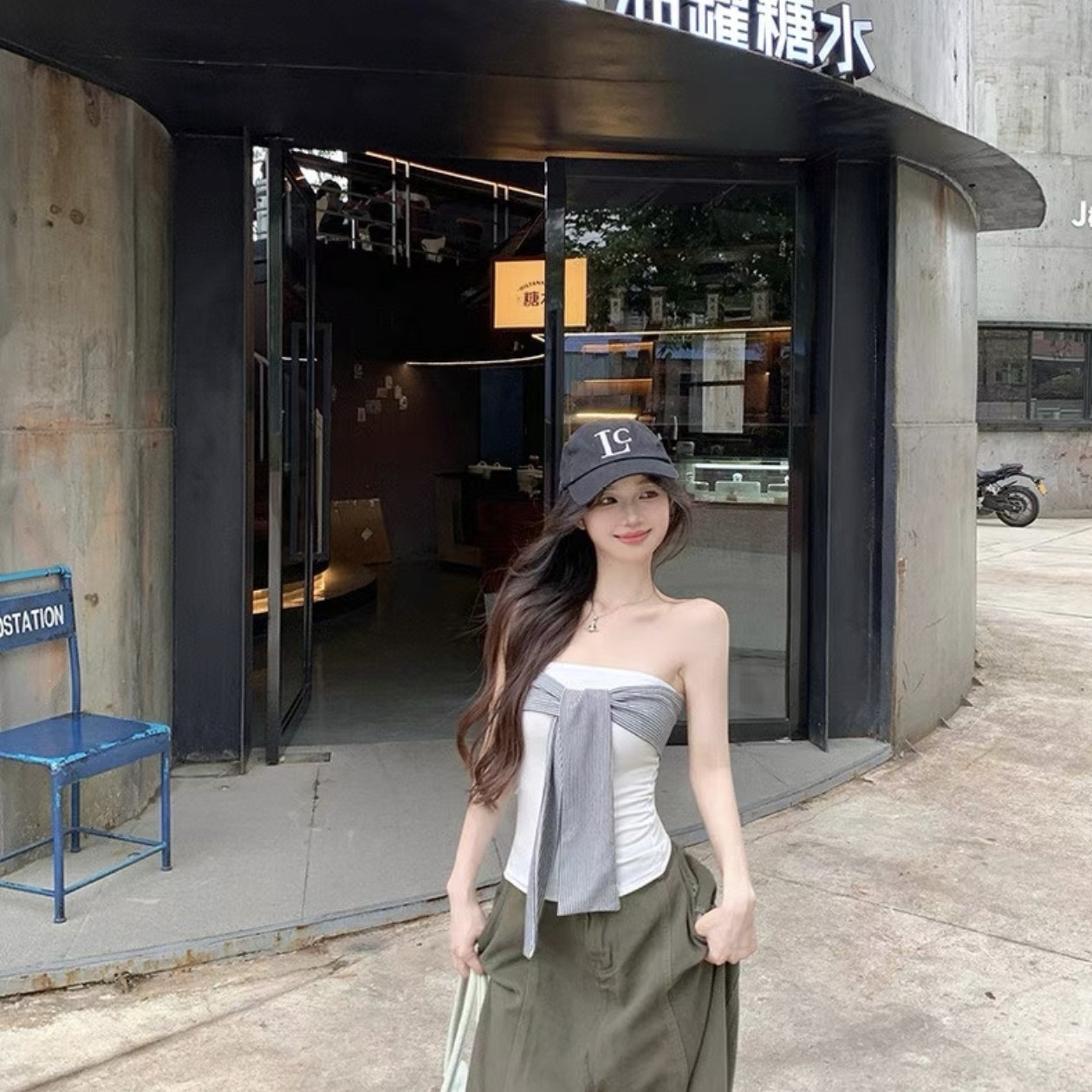 （200个款式+自己挑选）女装时尚美背