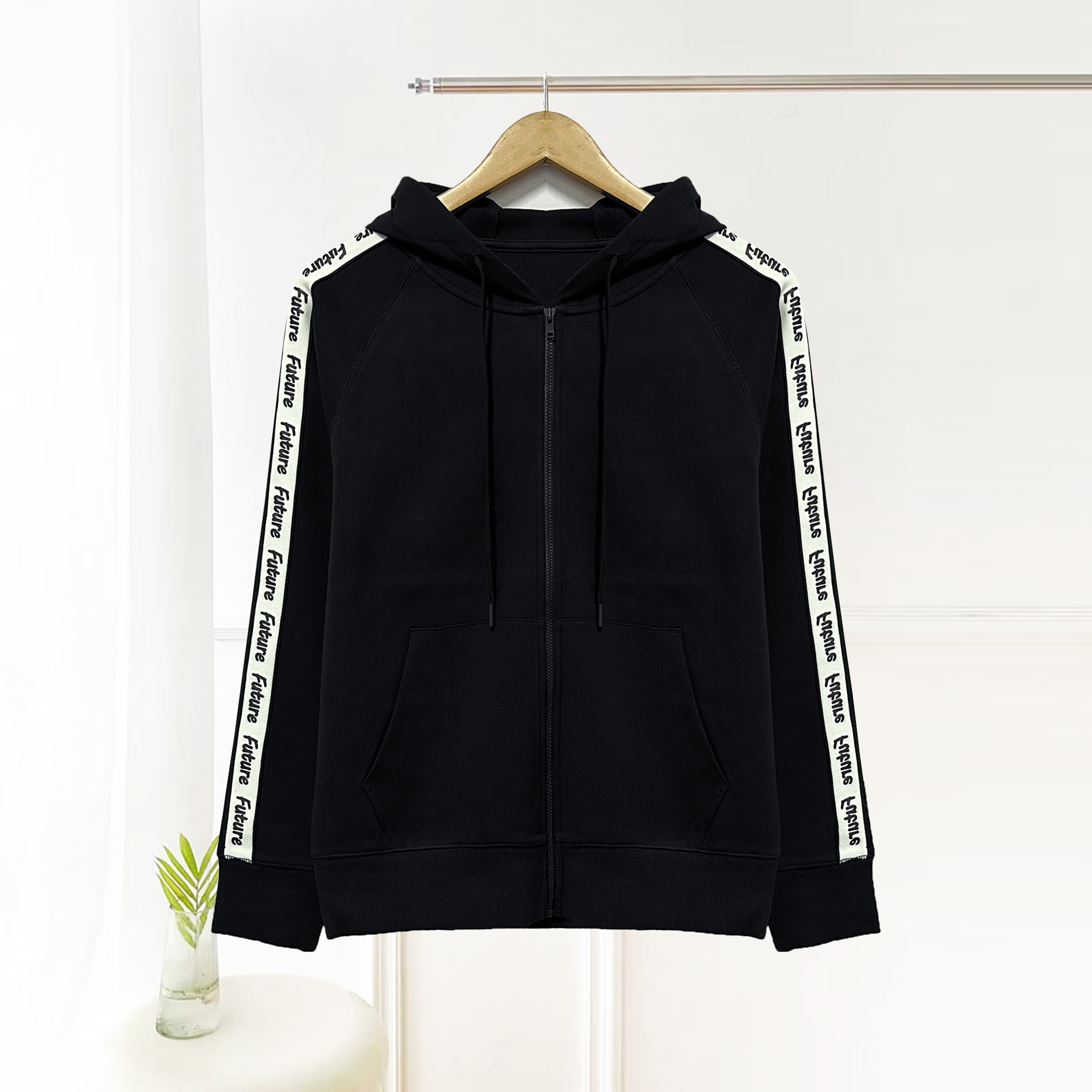 新品上新！时尚百搭连帽休闲开衫卫衣H228