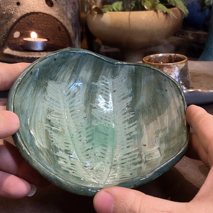 杯子手工高温原矿窑变