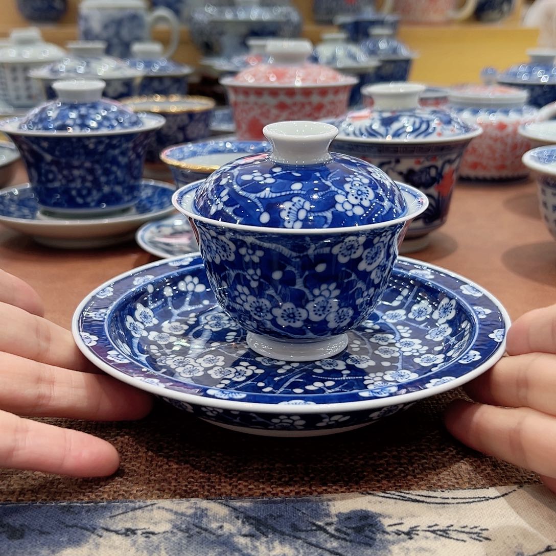 柴窑柴窑柴窑套装盖碗