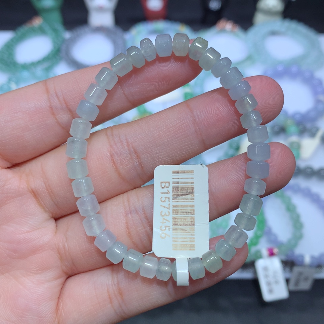 翡翠未镶嵌手串天然