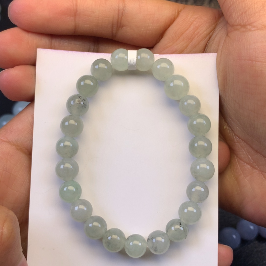 翡翠颈饰未镶嵌天然缅甸翡翠