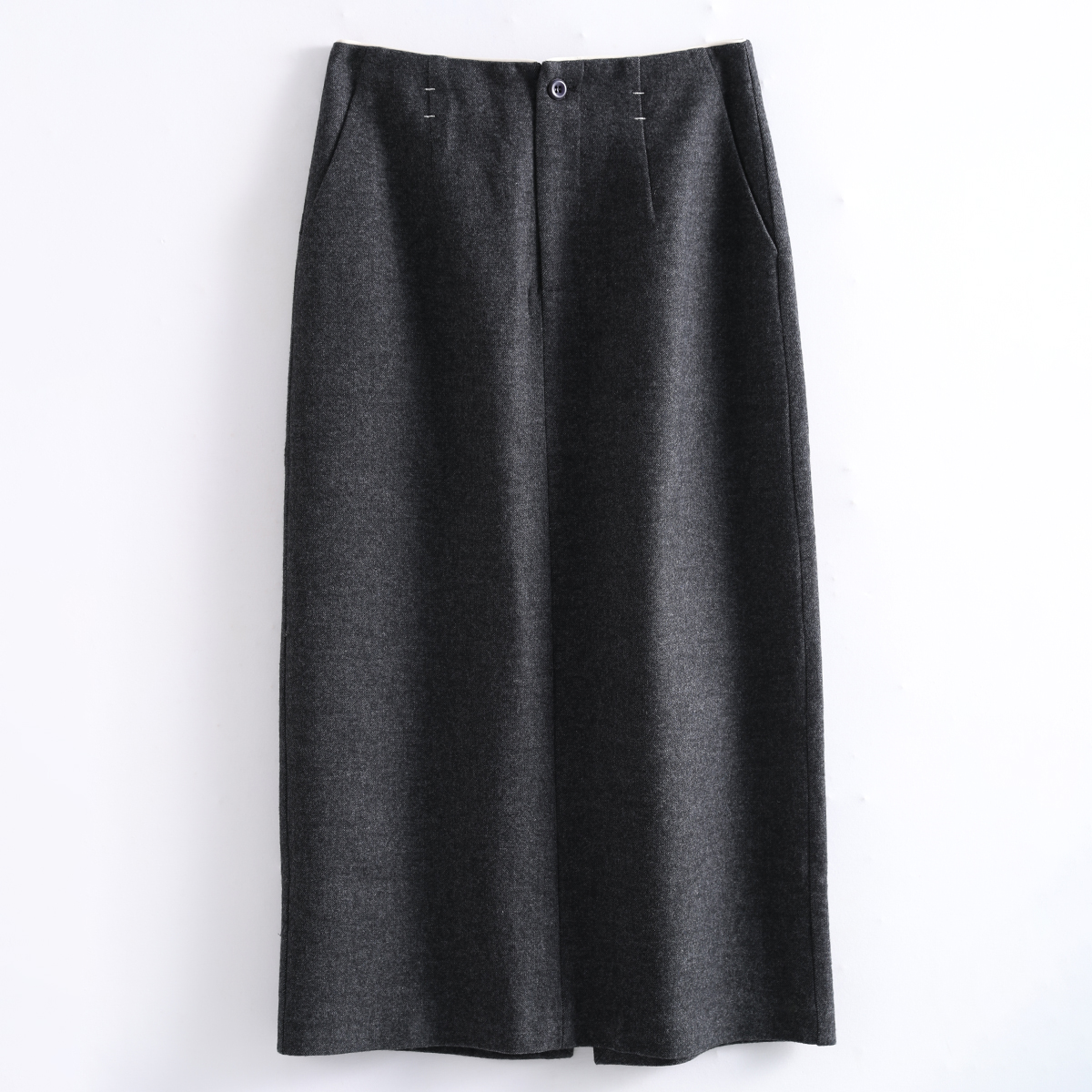 K11B-58615 贵货！精裁！秋冬女士时尚简约纯色百搭宽松半身裙