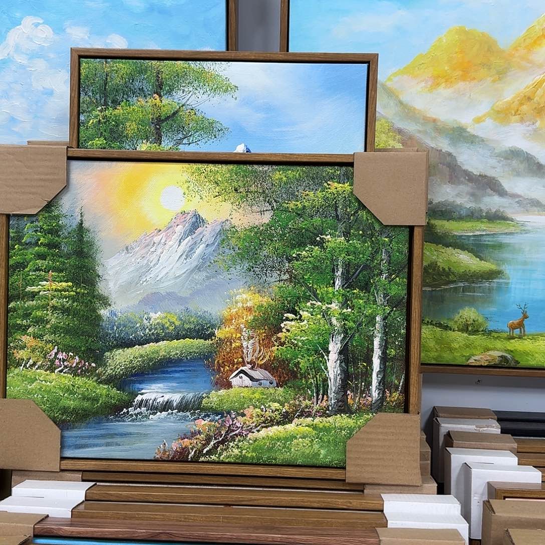 油画3040油画作品入选全国美展