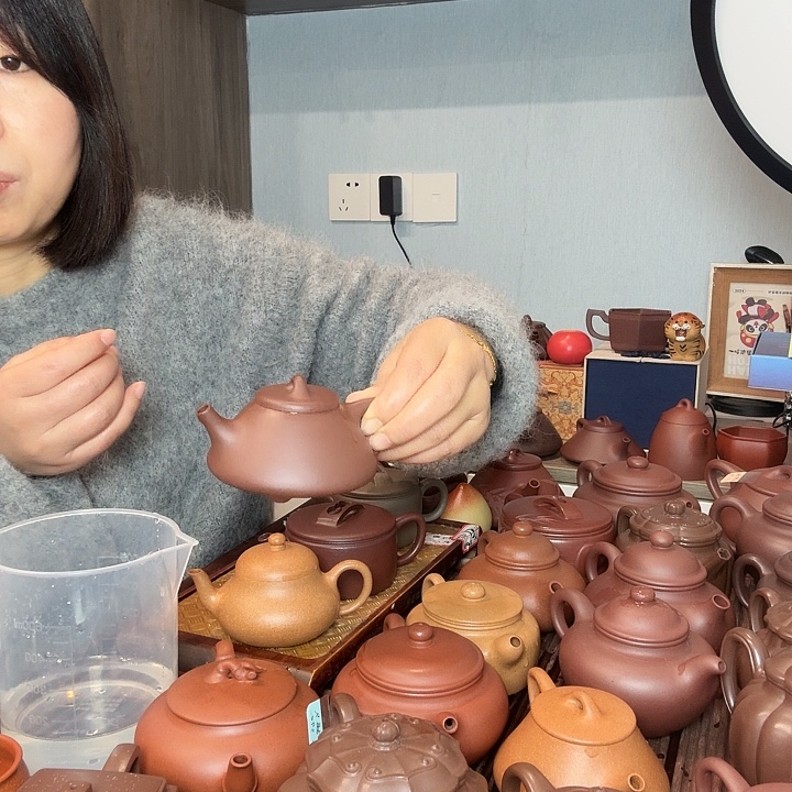 晚***风紫砂茶壶宜兴紫砂壶瓢