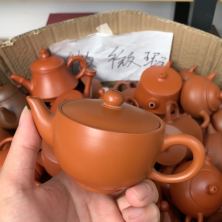 紫砂茶壶原矿朱泥茶具茶壶家用