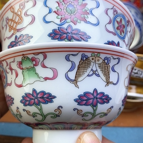 景德镇陶瓷藏式茶碗