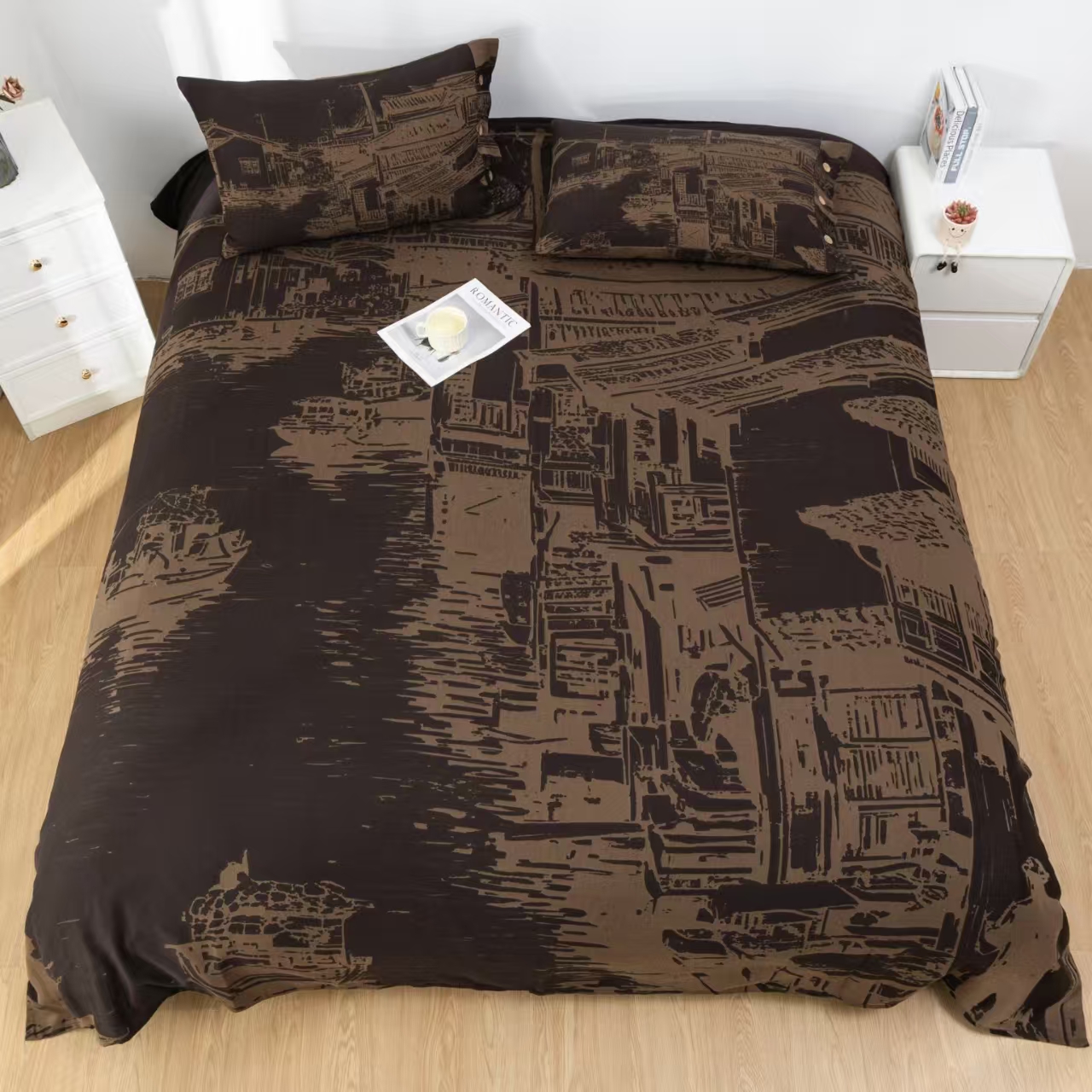 JFAN（鱼米之乡）200cm*230cm 高端双层纱柔软亲肤透气可机洗四季被