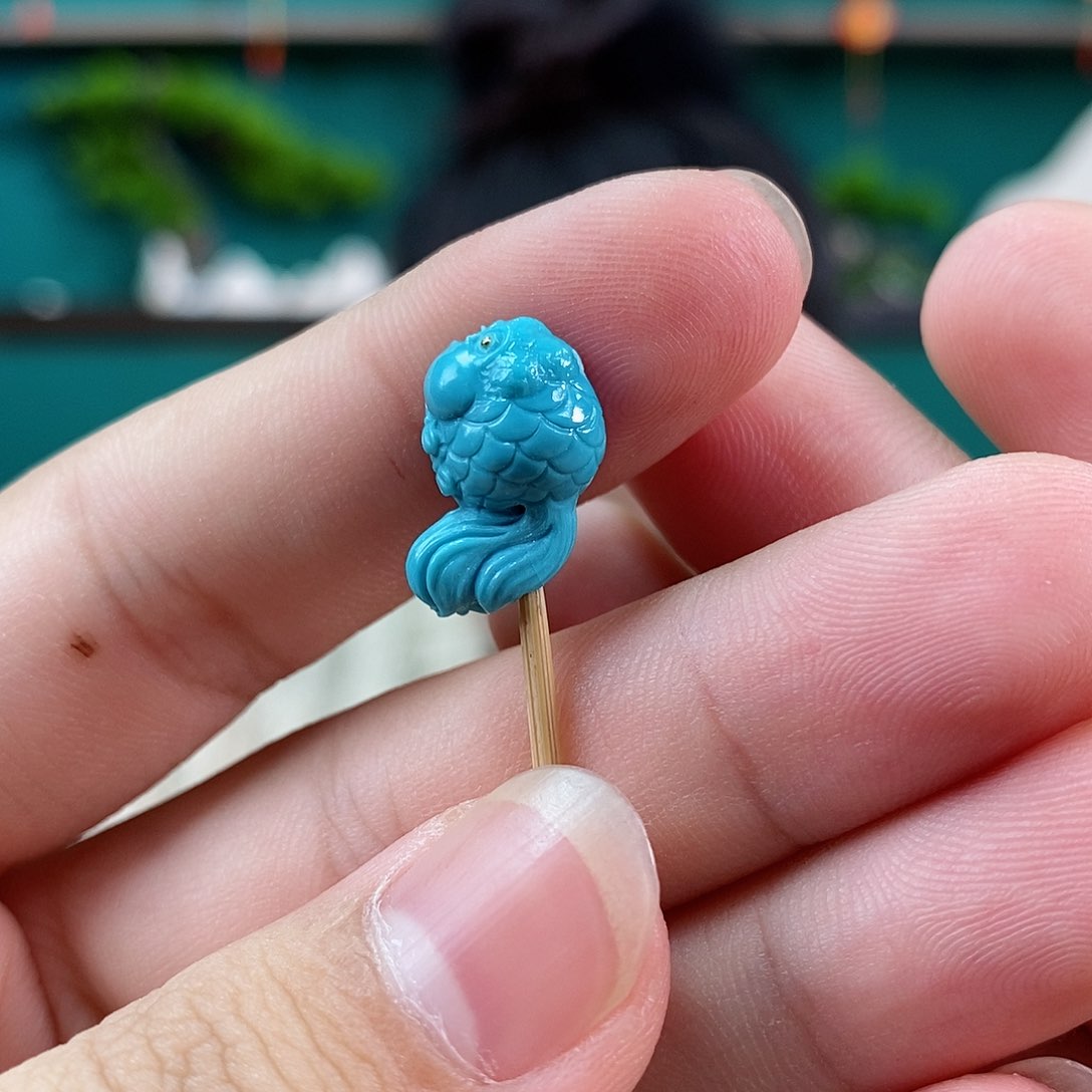 绿松石珠宝奇石未镶嵌