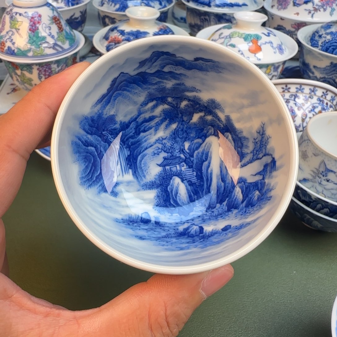 纯手工纯手绘茶具45