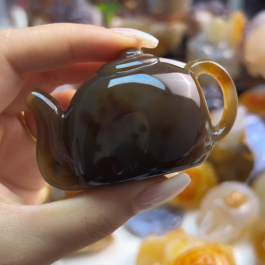 玛瑙/玉髓未镶嵌颈饰