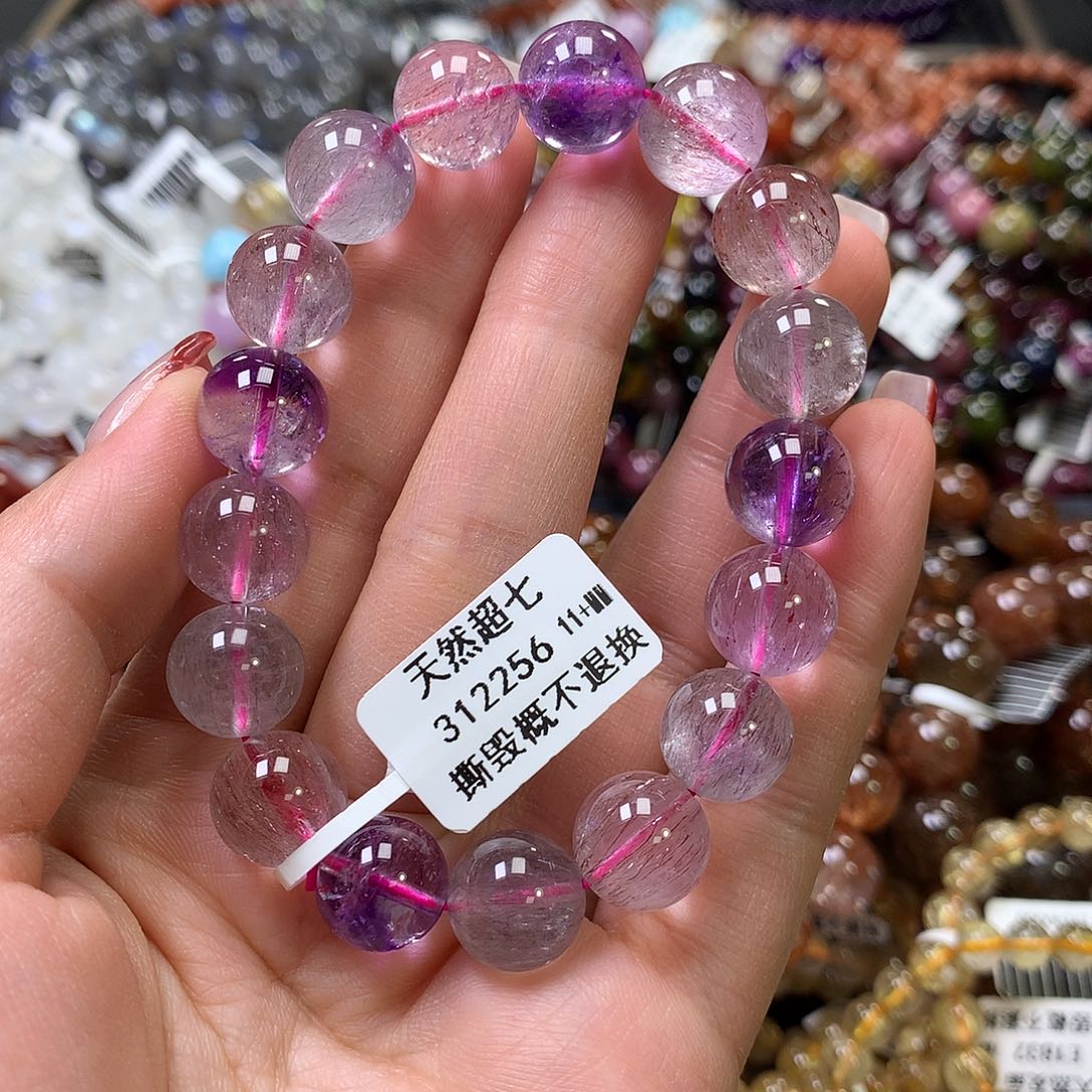 水晶手链未镶嵌，