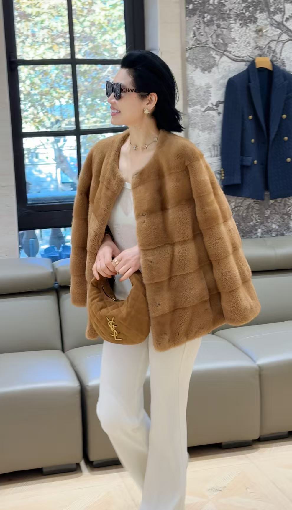 【YINGFEI PARIS】高级定制款水貂外套