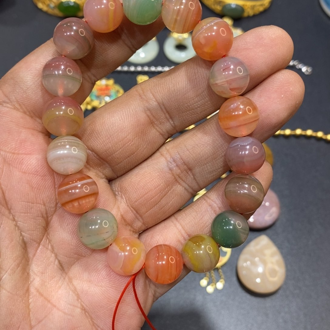 玛瑙/玉髓手串未镶嵌