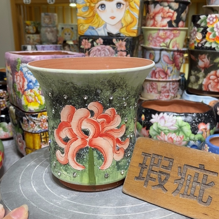 景德镇艺术手绘作品