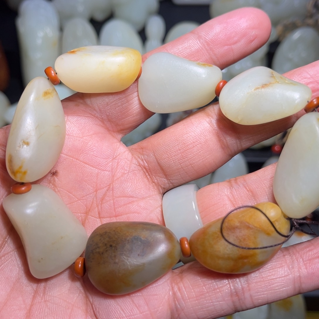 和田玉颈饰未镶嵌T***-