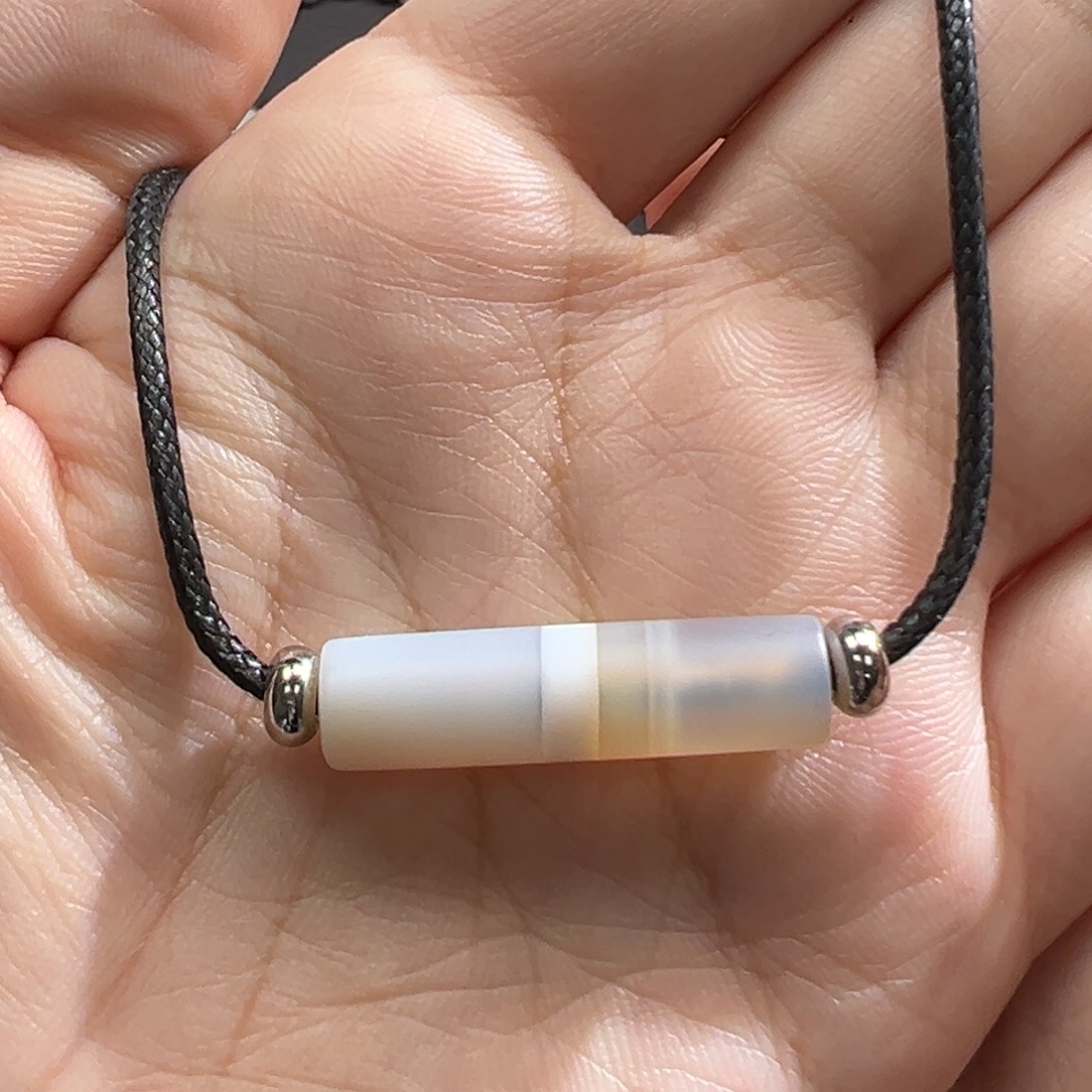 玛瑙/玉髓合金颈饰