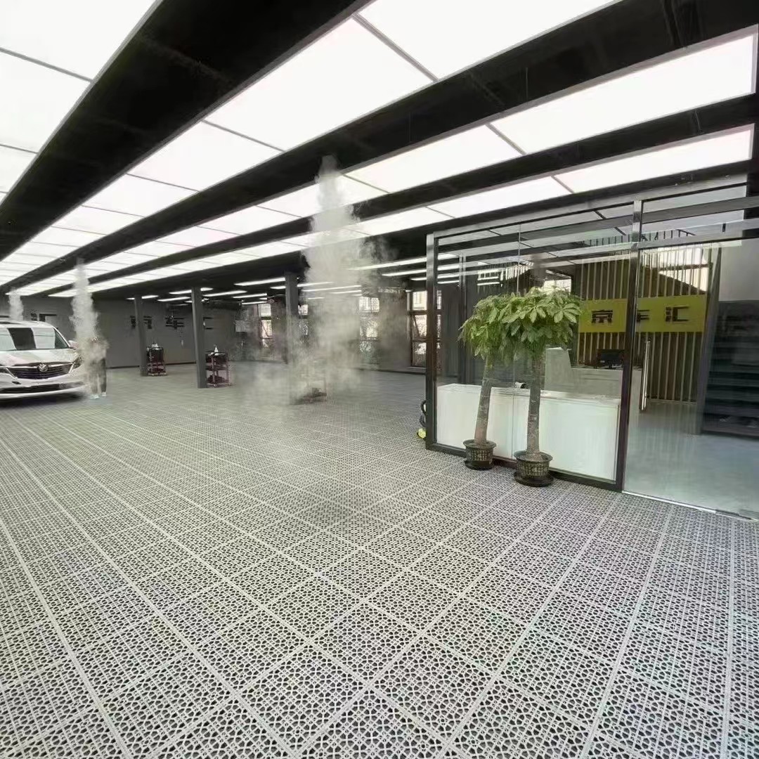 洗车店美容贴膜条形灯跑道灯LED长条直排灯九宫格回型灯蜂窝灯