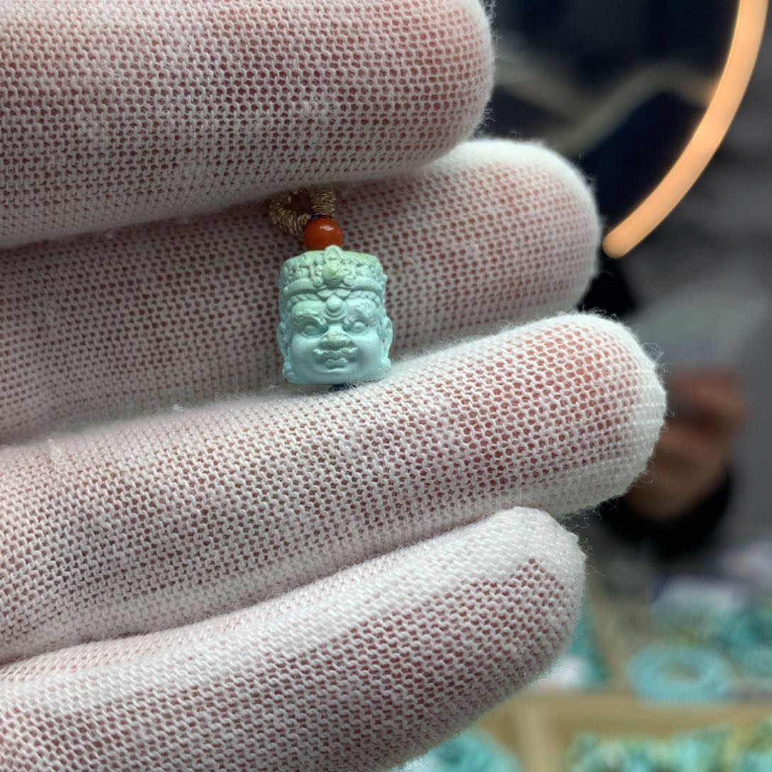 绿松石挂件未镶嵌