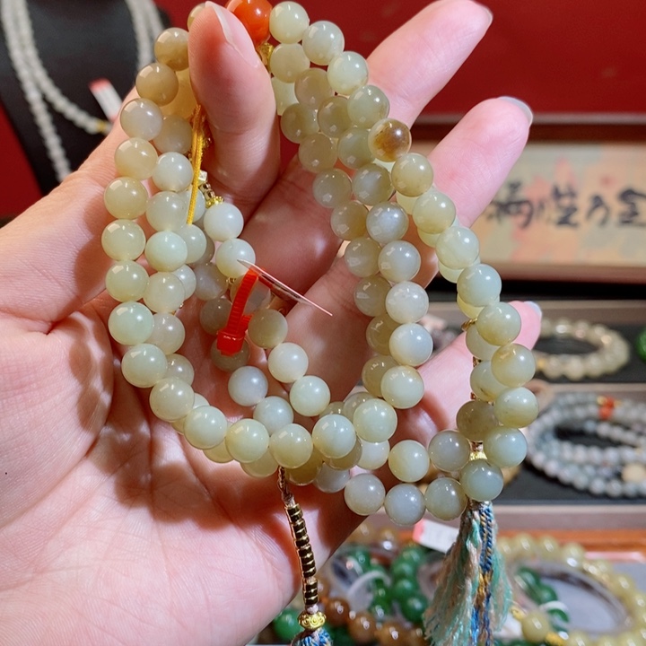 和田玉手链未镶嵌