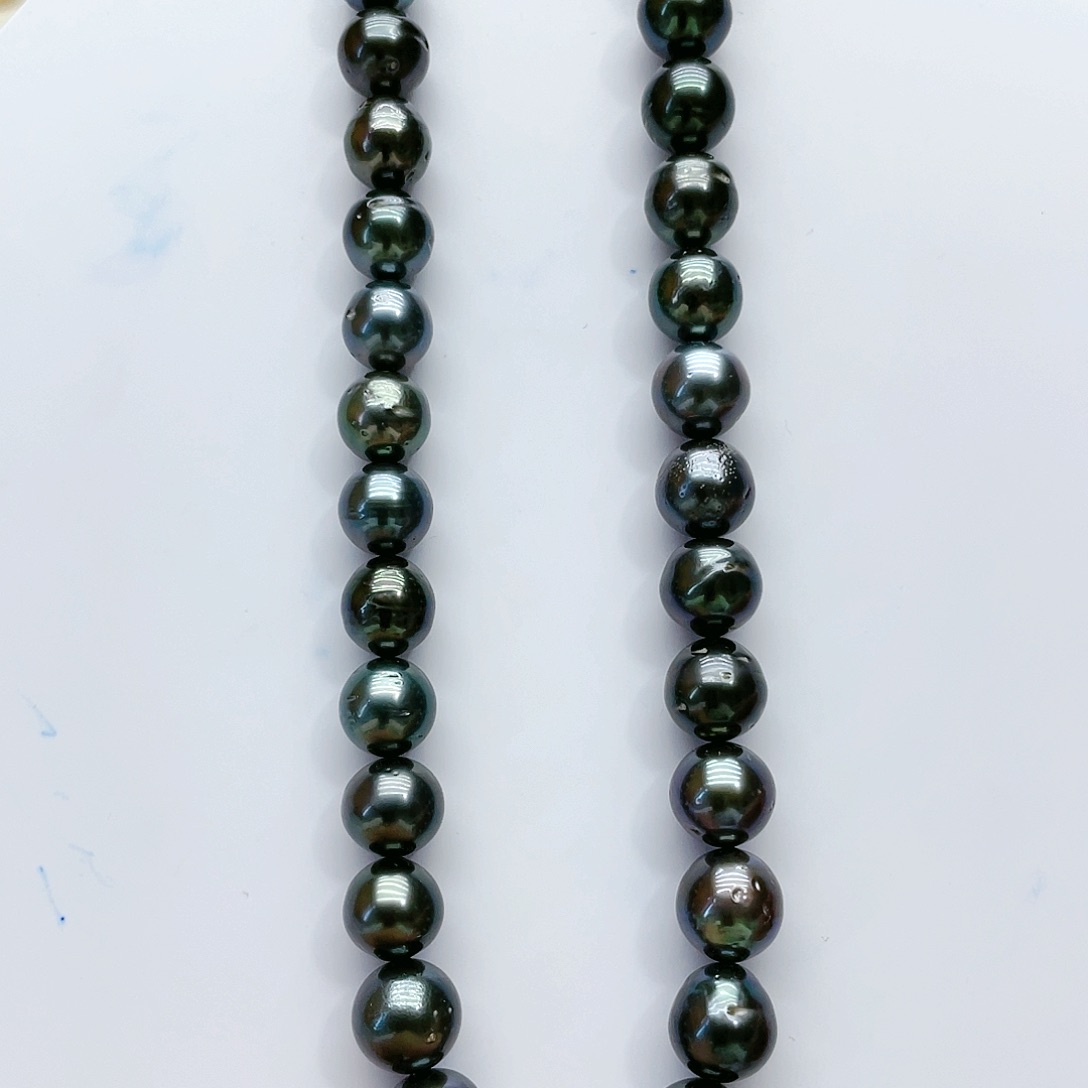 海水珍珠颈饰银S925镶嵌