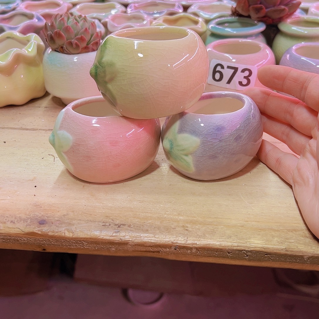 陶瓷花盆当场凑满12包邮