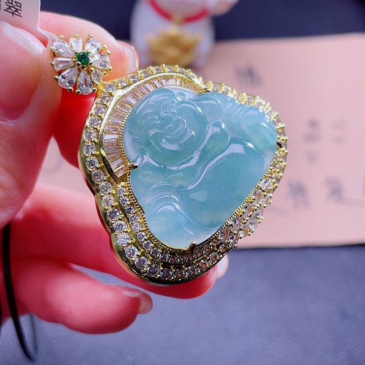 翡翠吊坠(不含链)未镶嵌