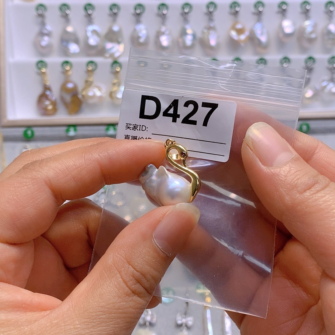 淡水珍珠颈饰银S925镶嵌