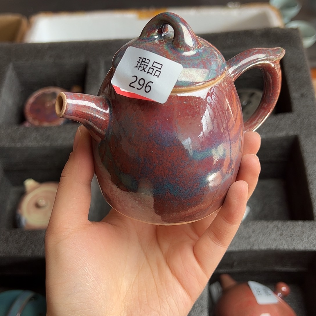 摆件陶窑口自销原矿钧瓷