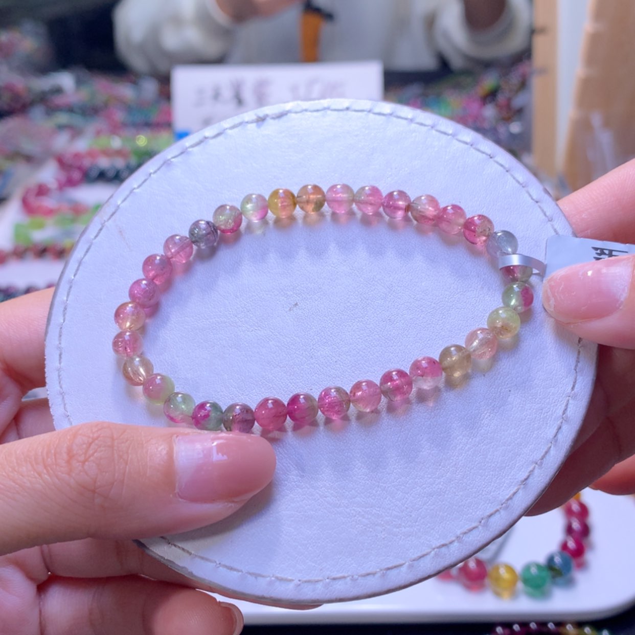 【闪购商品】未镶嵌手串碧玺5.6mm左右