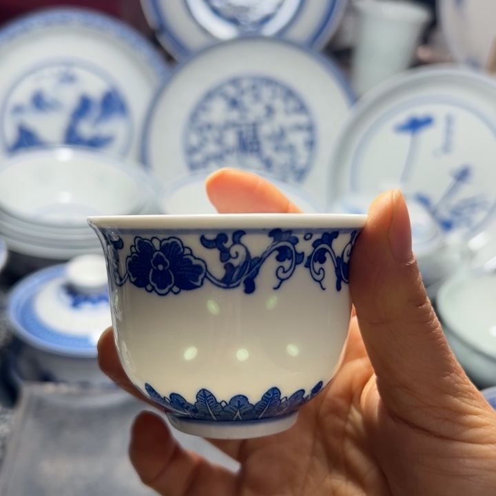 陶80毫升玲珑小茶杯
