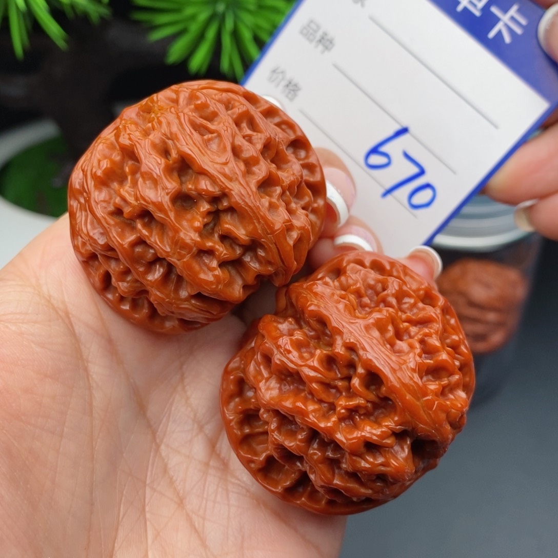 文玩核桃把件42苹果670