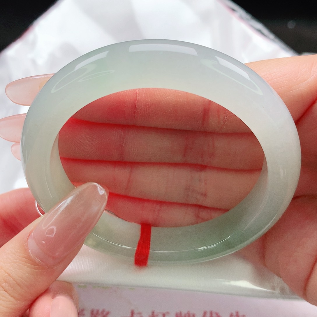 未镶嵌手镯翡翠54圈