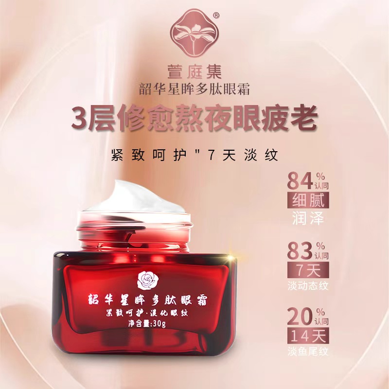 韶华星眸多肽眼霜30g