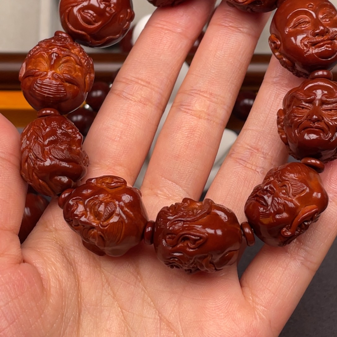 张***i橄榄核手串/手链十八罗汉