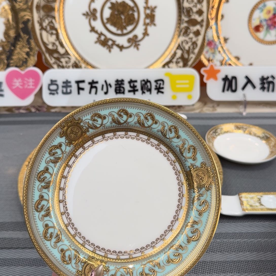 瓷片6英寸骨碟两个福利