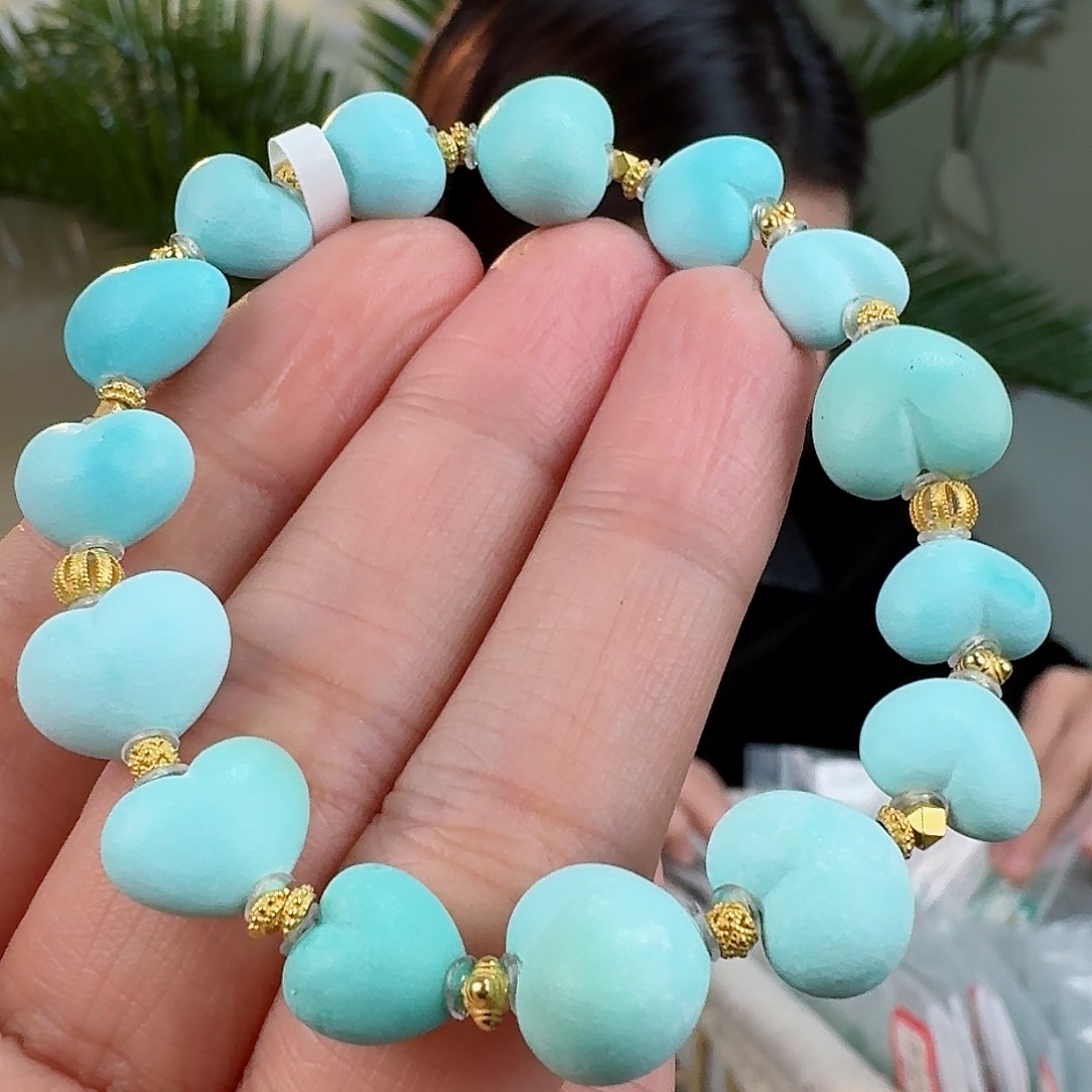 绿松石珠宝奇石未镶嵌