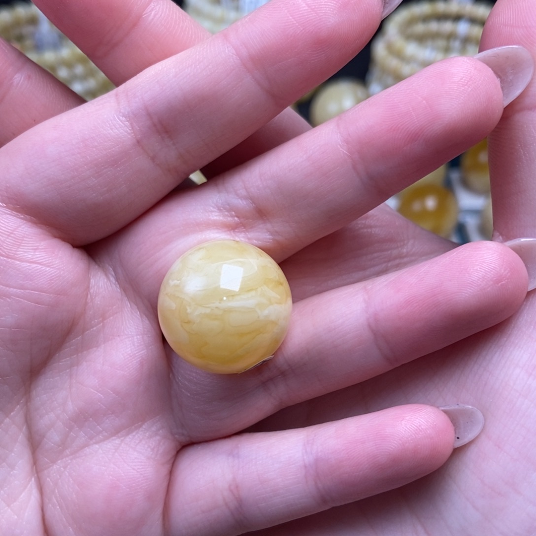 蜜蜡未镶嵌珠宝奇石卡20.6