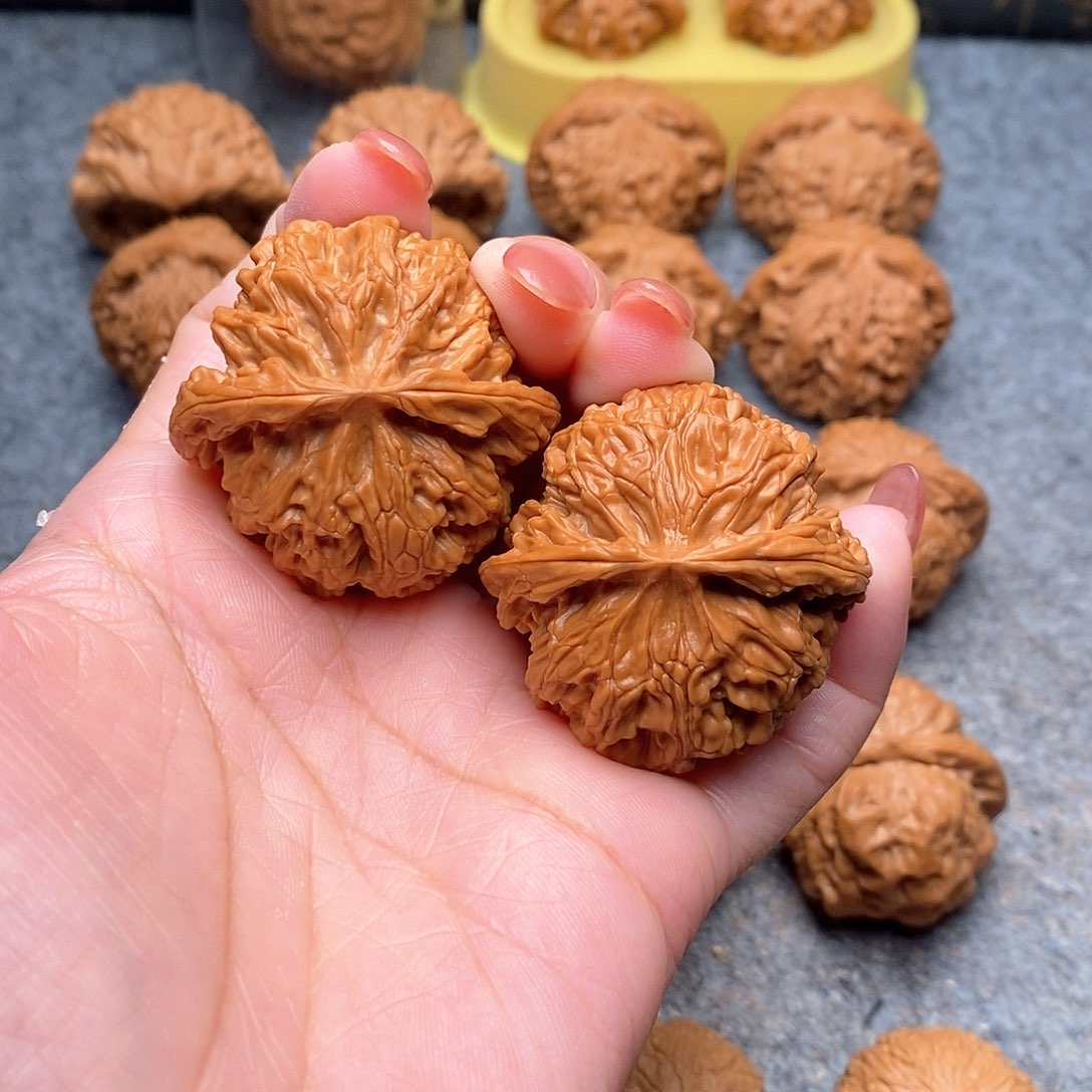 文玩核桃把件精品毕业款苹果41全品