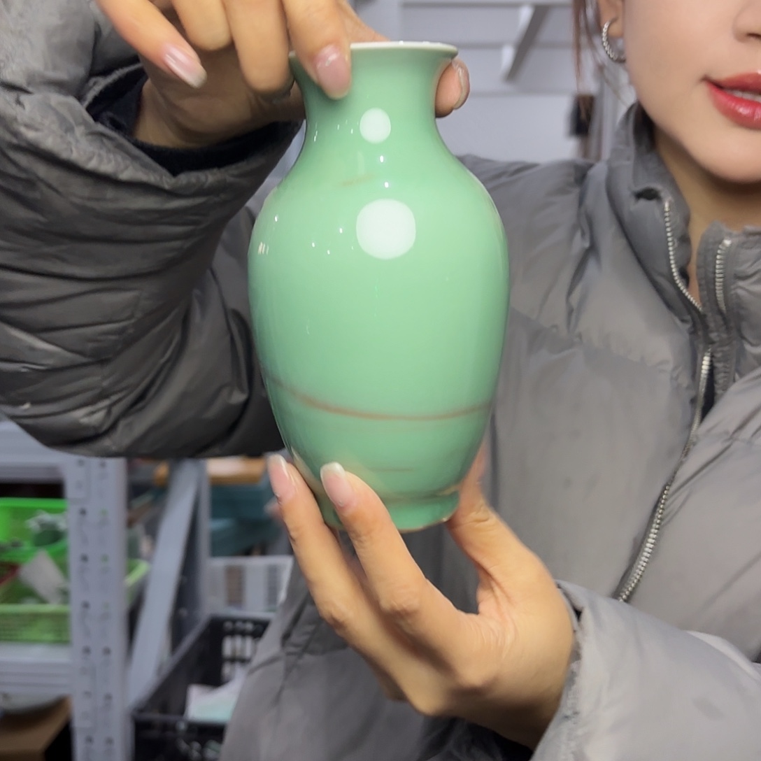 龙泉云间青瓷小米茶器