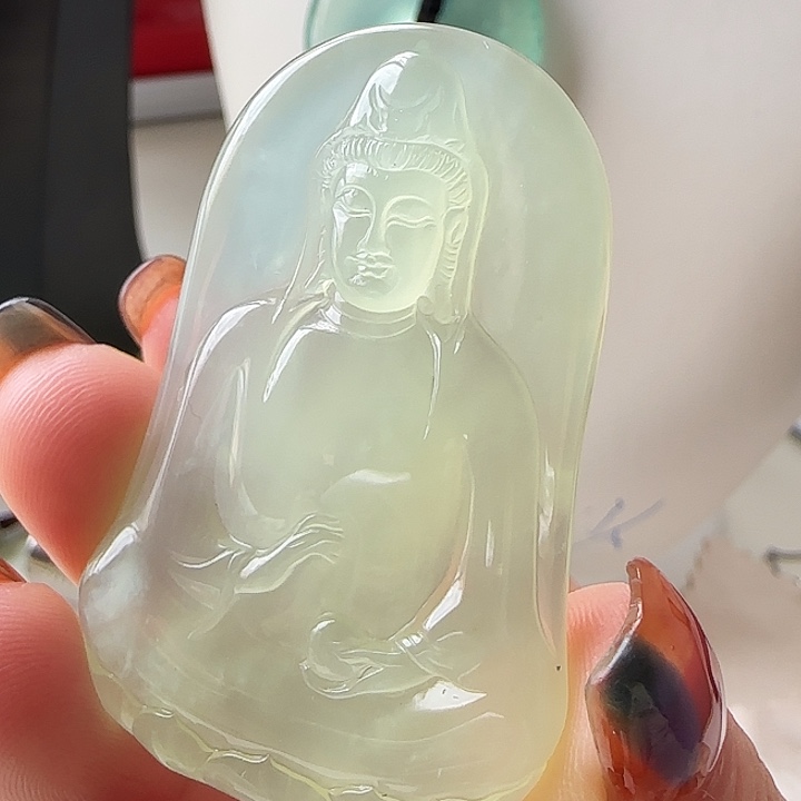 岫玉未镶嵌吊坠(不含链)岫玉