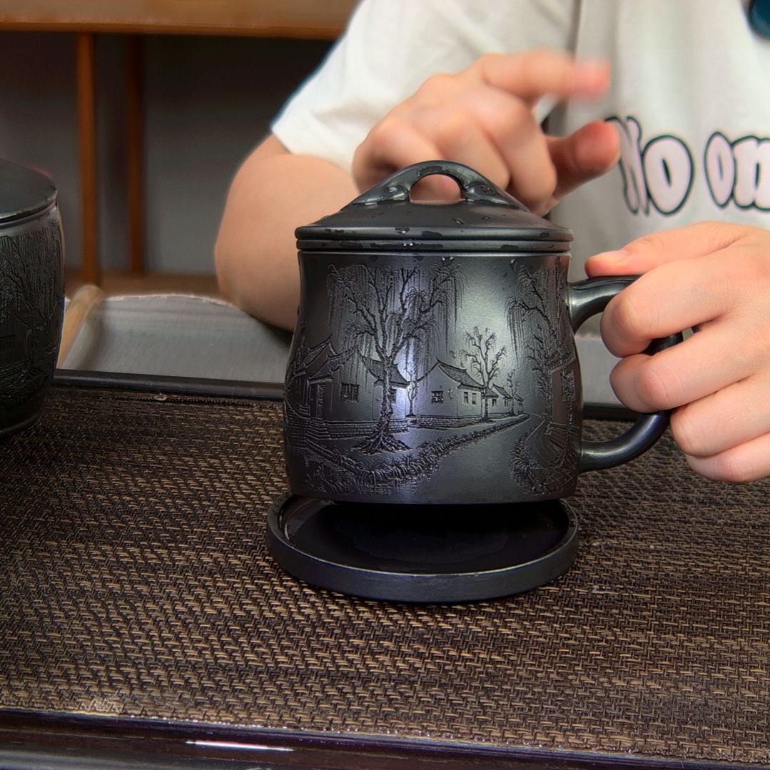 【闪购商品】茶杯紫砂高货放漏