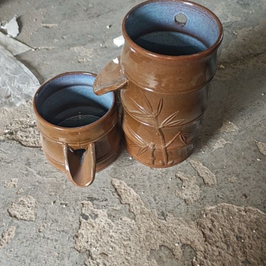 【闪购商品】复古两个瑕疵竹节流水