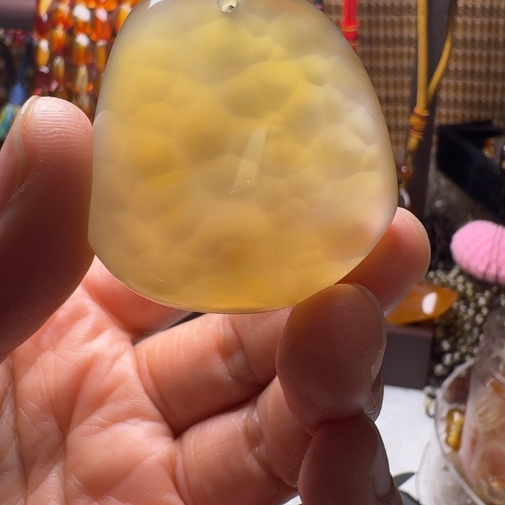 茉***沫玛瑙/玉髓合金颈饰009