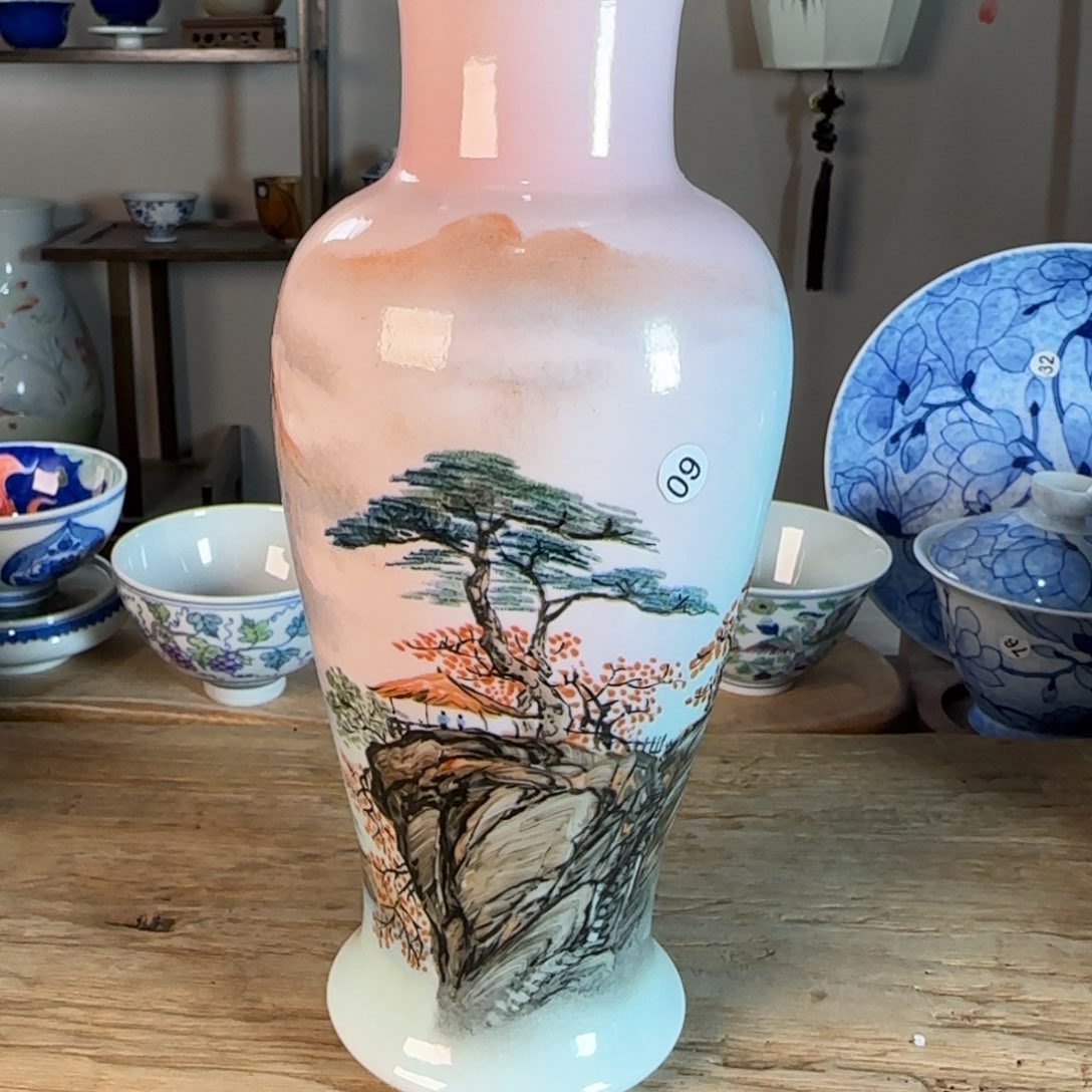 杯景德镇陶瓷柴烧多人